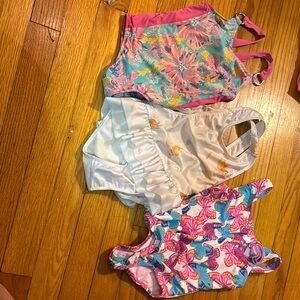 Colorful Kids' Swimsuit Set